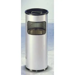 DURABLE Standaschenbecher silbermetallic