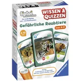 Ravensburger tiptoi 00752 - Spiel Wissen & Quizzen: Gefährliche Raubtiere / Erkundet allein oder gemeinsam die Welt der gefährlichen Raubtiere von A bis Z