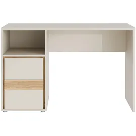 Forte Schreibtisch FORTE, sand, mauvella eiche, sand, sand, B:119,7cm H:75,7cm T:50,2cm, Tische, Schreibtisch, B/H/T 119,7/75,7/50,2