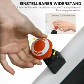 Homcom Heimtrainer Fahrradtrainer schwarz