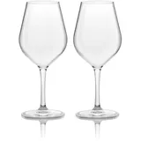 Brunner Weingläser Set Classic Camping Reise Wein Glas Bruchfest AntiSlip 530 ml