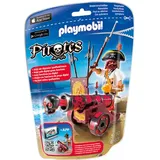 Playmobil Pirates Rote App-Kanone mit Freibeuter (6163)