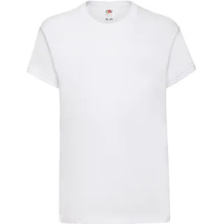 KIDS ORIGINAL T - leichtes Rundhalsausschnitt T-Shirt für Kinder in versch. Farben und Größen, weiß, 164