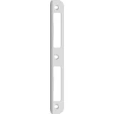 Sag Winkelschließblech R 10 rund Blindlappen 8 mm 1 WB 2492 Türschließer Nickel-silber lackiert