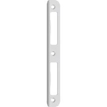 Sag Winkelschließblech R 10 rund Blindlappen 8 mm 1 WB 2492 Türschließer Nickel-silber lackiert