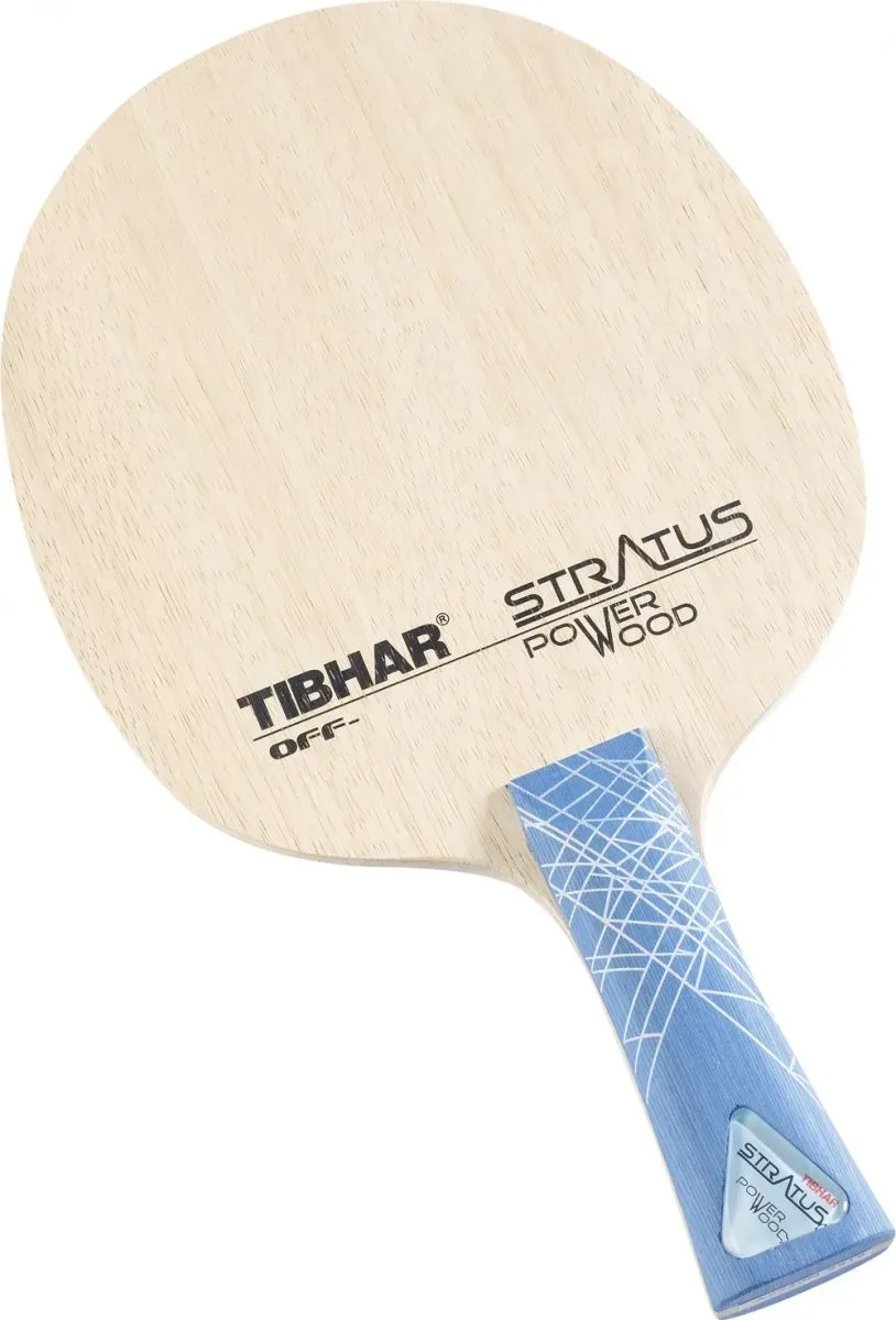 Tibhar Holz Stratus PowerWood - Griffform gerade - gerade