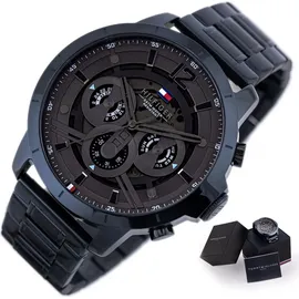 Tommy Hilfiger Luca - Chrono - Uhrmacherei - Schwarz/Schwarz