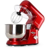 Küchenmaschine Rührmaschine Knetmaschine Teigmaschine Stand Mixer 1200 Watt rot