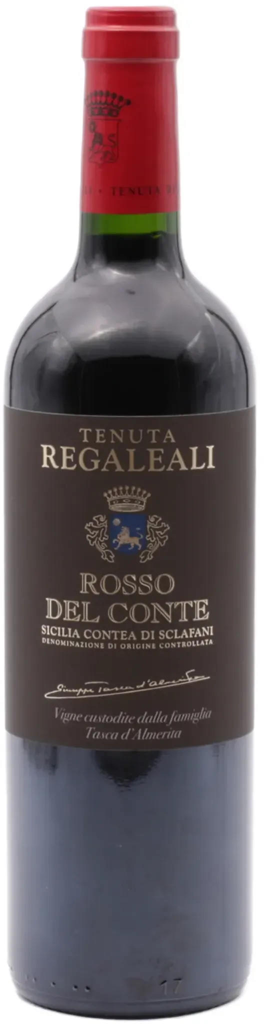 Regaleali Rosso del Conte Contea di Sclafani Sizilia DOC 2017