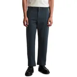 Marc O'Polo "aus Bio-Baumwoll-Mix", Herren, Gr. XL, Normalgrößen, blau (schwarz navy), Obermaterial: 91% Baumwolle, 6% Polyester, 3% Elasthan, unifarben, relaxed fit normal, Hosen Jerseyhose
