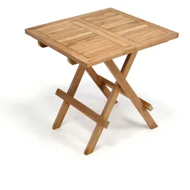 VCM Gartentisch Beistelltisch rechteckig behandelt