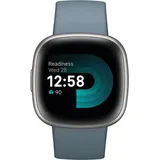 Fitbit Versa 4 aluminium platin/wasserfallblau