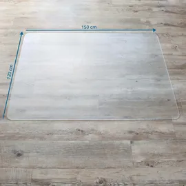 Kottig Bodenschutzmatte 150 x 120 cm für Hartböden