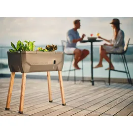 Gusta Garden Sammy Salad 79 x 37,5 x 95 cm Anthrazit