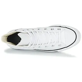 Converse Chuck Taylor All Star Platform Leather High Top white/black/white 41