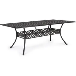 BIZZOTTO Ivrea Gartentisch 213 x 107 x 73 cm Anthrazit