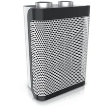 Brandson Keramikheizgerät 1500 W Silber/Schwarz