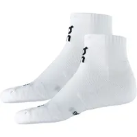 On Core Run Sock Mid 2-Pack 2 Paar Weiß L