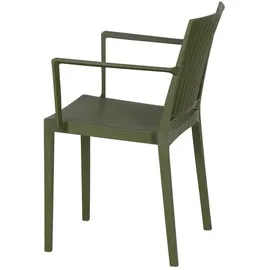 Siena Garden Stapelsessel-Set Lane 4-teilig Olive