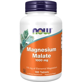 NOW Foods Magnesium Malate 1000 mg Tabletten 180 St.