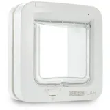 Sureflap Mikrochip Katzenklappe Weiß 1 Stück