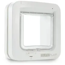 Sureflap Mikrochip Katzenklappe Weiß 1 Stück