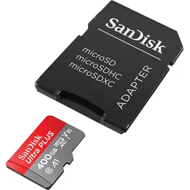 SanDisk Ultra microSD + SD-Adapter UHS-I U1 A1 120 MB/s 400 GB