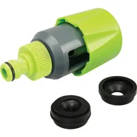Silverline Universal Wasserhahn Adapter 34 - 43 mm für Gartenschläuche