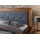 Hasena Boxspringbett 140-180 cm Braun / Dunkelgrau, Liegefläche:180 x 200 cm, Topper:Base-Topper