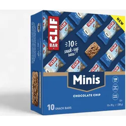 Energie Riegel Schokoladensplitter 10×28 g – Mini Clif EINHEITSGRÖSSE