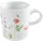 Kahla Five Senses Wildblume Espresso-Obertasse 0,09 l | Espressotasse aus Porzellan blau/rot