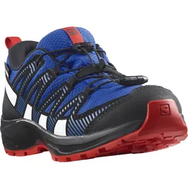 Salomon Xa Pro V8 Cswp Wanderschuhe - Lapis Blue / Black / Fiery Red - EU 40