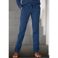 LASCANA Homewearhose »-Loungehose«, Gr. 40/42 - N-Gr, blau-meliert, , 35896627-40 N-Gr