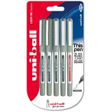 Uni-ball Eye UB-157 Tintenroller fein 5 Stück farbig sortiert