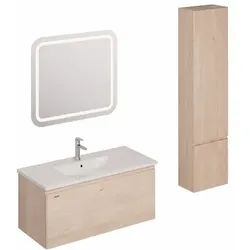 Naturel Ancona Badezimmer-Set Akazie KSETANCONA1
