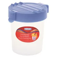 Stylex Pinselbecher mit Deckel blau