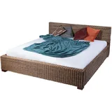 SAM OUTILLAGE Rattanbett Doppelbett 140 x 200 cm Rattan Slash