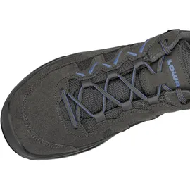 Lowa Sirkos Evo GTX Lo Herren graphit/blau 48,5