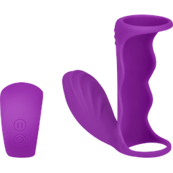 Vielseitiger Penisring, 3,2 - 3,7 cm, violett