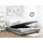 Beliani Bett mit Stauraum Kunstleder AVIGNON 180 x 200 cm Silber