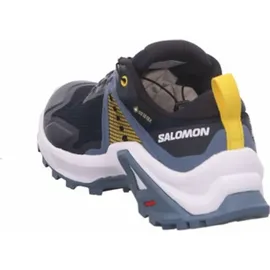 Salomon Salomon Kinder Wanderschuh X Raise GTX J Nisk Lemo Sneaker, Night Sky China Blue Lemon, 32 EU - Blau -