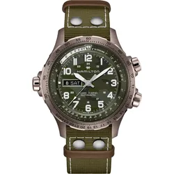 Hamilton Khaki Aviation X-Wind Auto Day Date H77775960 Sonderangebot - camouflage,grün - 45mm