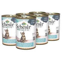 Schesir Kitten Thunfisch Aloe 6x140g