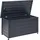 Beliani Gartentruhe 330L 123 x 60 x 46 cm Dunkelgrau