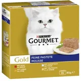 GOURMET Gold Feine Pastete 8 x 85 g