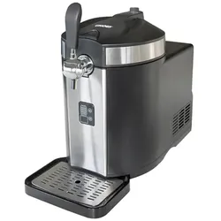 UNOLD BIERZAPFANLAGE Franzl 48975, 5 l, Draft-Bierzapfanlage, Kunststoff, Edelst