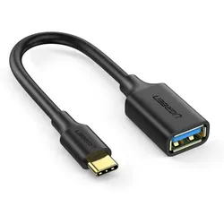 UGREEN Type-C USB 3.0 Konverter Adapter schwarz 150mm