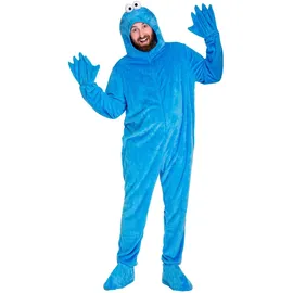 maskworld Krümelmonster Kostüm Herren XXL