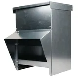 GarPet Futterautomat 8 Kg Futter Spender Trog Kaninchen Hase Geflügel Futternapf Deckel