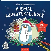 arsEdition Mein zauberhafter Ausmal-Adventskalender 2023